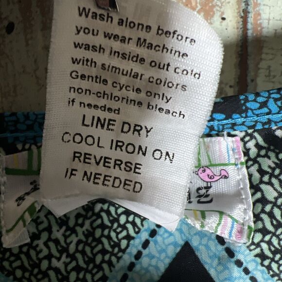 Lady Noiz Large Swing Style Dress Boho Groovy Vibes Chevron - Picture 7 of 16